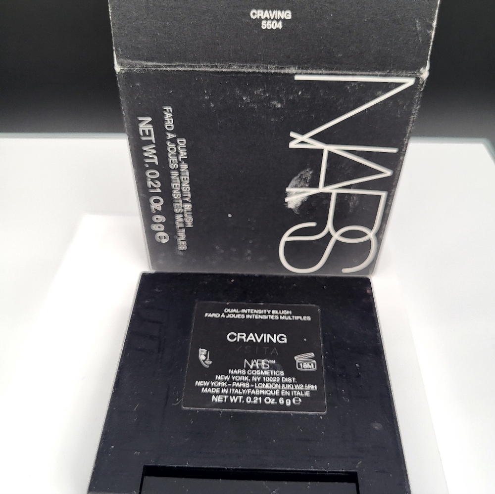 NARS Dual-Intensity Blush: Craving (Gauche & Droit) (5504), .21oz, NIB - Picture 4 of 5